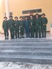 Thanh niên xã Kim Tân hăng hái lên đường nhập ngũ làm nghĩa vụ quân...