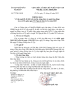 THÔNG BÁO Về việc nghỉ lễ, tết đối với cán bộ, công chức và người l...